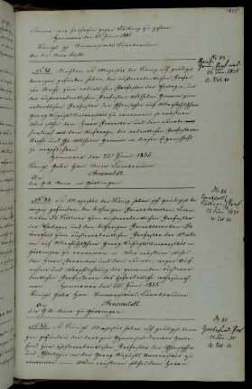 Berufung des Gymnasialdirektors Grotefend zum außerordentlichen Professor der Philosophie.