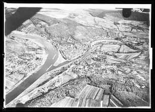 Luftaufnahmen -Gesamtansicht Wertheim-