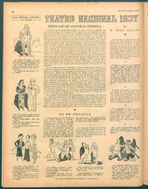 Medio año de actividad escénica