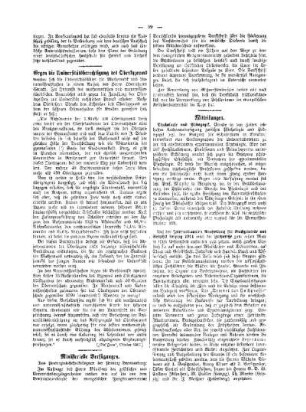 Ministerielle Verfügungen