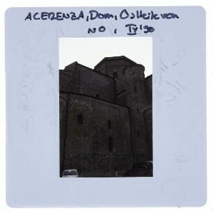 Acerenza, Kathedrale : Ostansicht