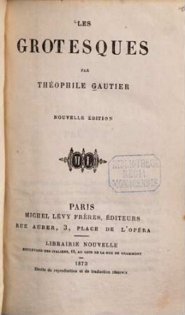 Les grotesques