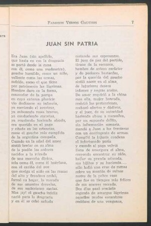 Juan sin patria