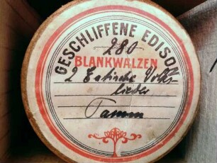 "2 Estnische Lieder: a) Eestimaa mu isamaa (Estn. Nationallied), b) Süüta süda (Unschuldiges Herz)"