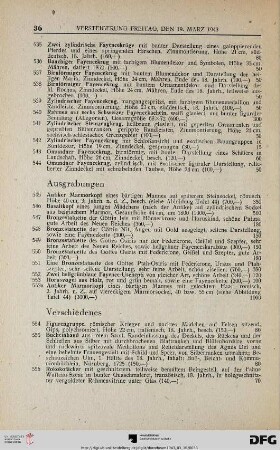 Ausgrabungen (Nr. 545-553a)
