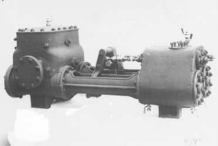 Duplex-Dampfpumpe, liegend (Deutsche Werke, Berlin) : Technikgeschichte | Maschinenbau | Hebezeuge | Pumpen, Ventilatoren, Kompressoren
