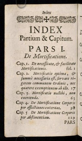 7v-9r, Index Partium & Capitum.