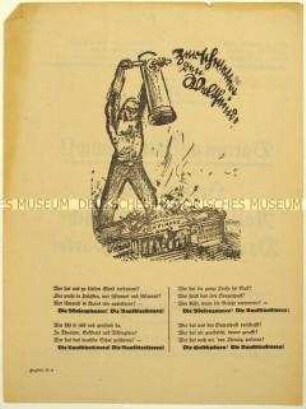 Aufruf zum Eintritt in die NSDAP