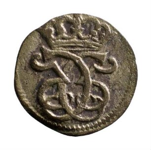Münze, 1/2 Skilling, 1686