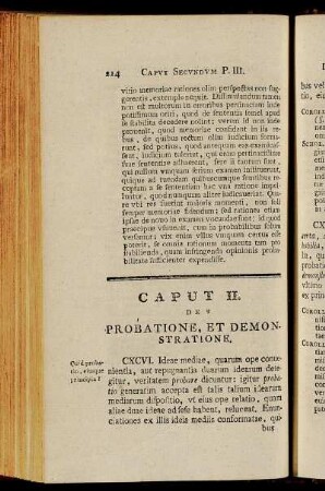 Caput II. De Probatione, Et Demonstratione.