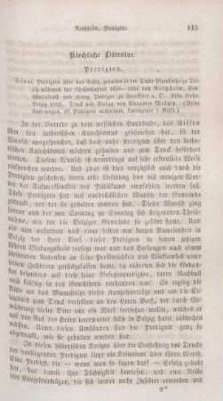 115-174 Kirchliche Literatur