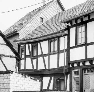 Fachwerkwohnhaus; Seligenstadt, Kleine Maingasse 15