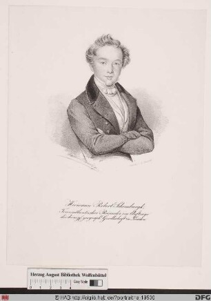Bildnis Robert Hermann Schomburgk (1845 Sir)