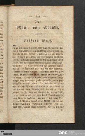 Eilftes Buch.
