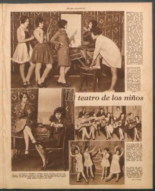Teatro de los niños [Fotografías]