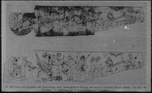 Tell el-mutesellim [Megiddo], Elfenbein mit Kann. König