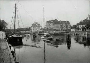Pillau, Hafen : Pillau (Baltijsk/Russland). Kleiner Hafen (Binnenhafen)