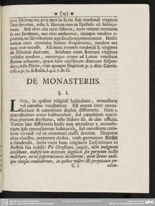 De Monasteriis