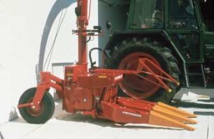 Fotografie: Mais, Maishäcksler angebaut, Maissilage