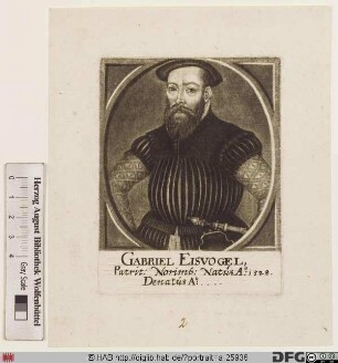 Bildnis Gabriel Eisvogel