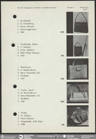 8/3: Handtaschen