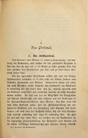 Die Kriegsmarine : ihr Personal und ihre Organisation