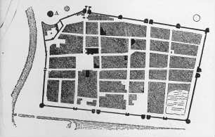 Aigues-Mortes, Lageplan