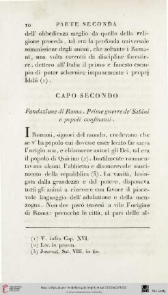 Capo secondo