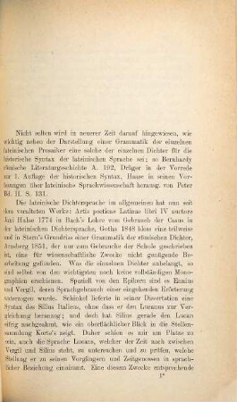 Der Sprachgebrauch des M. Annaeus Lucanus : [Teil] I