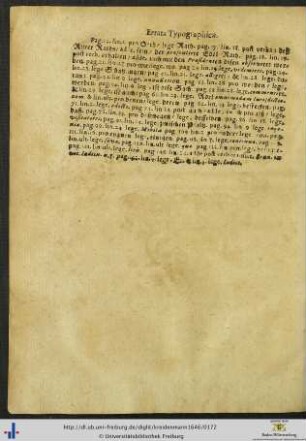 Errata Typographica