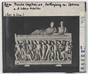 Museo Capitalino; Sarkophag mit Szenen aus dem Leben Achills