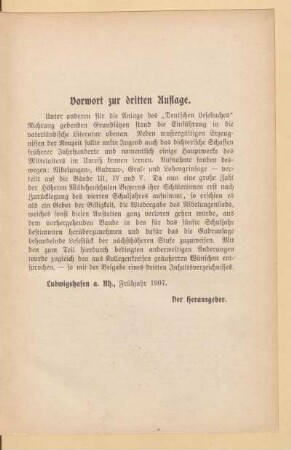 Vorwort zur dritten Auflage