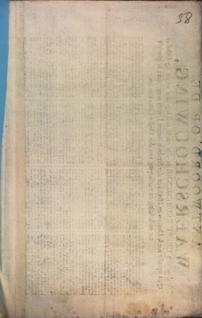 Antwoord Op Waerschouwing, ... : Die door den Heere Keuremenne in den nacht tusschen den 22 en 23 October 1791 ...