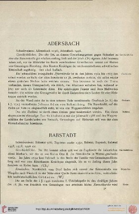 ⟦Adersbach⟧