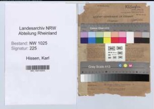 Entnazifizierung Karl Hissen , geb. 28.07.1895 (Koch)
