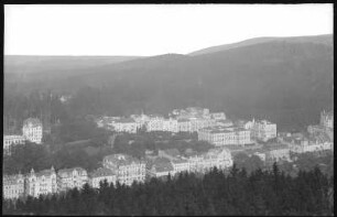 Marienbad. Blick auf Marienbad