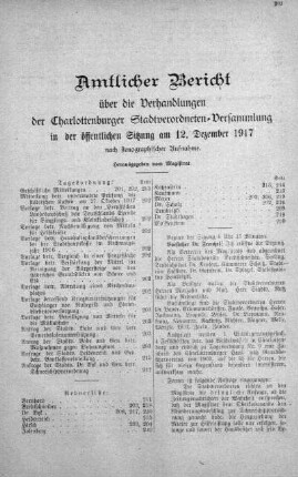 12. Dezember 1917