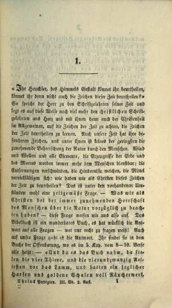 Predigten über Hauptstücke des christlichen Glaubens und Lebens, 3