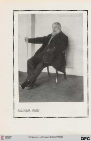 Zu den Bildnis-Photographien von Hugo Erfurth