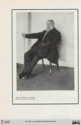 Zu den Bildnis-Photographien von Hugo Erfurth