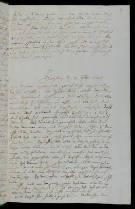 Freytag d 12 9bris 1728
