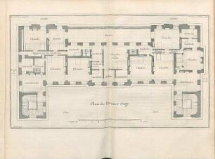 Plan du Premier étage.