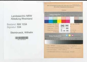 Entnazifizierung Wilhelm Steinbrueck , geb. 22.04.1910 (Stabs-Bootsmann)