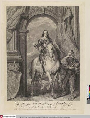 Charles the First King of England and the Duke d' Espernon' [Karl I. - König von England]