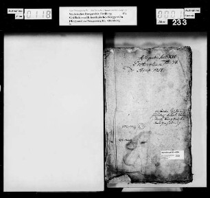 Protokoll des Bergamtes Neugeising von 1751