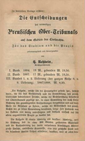 In demselben Verlage erschien: ...