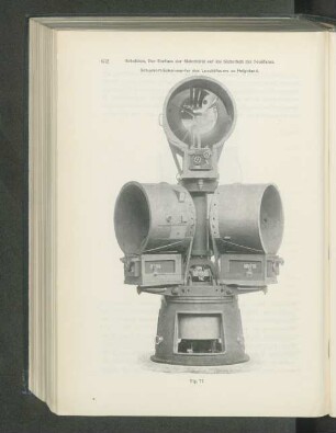 Schuckert-Scheinwerfer des Leuchtfeuers zu Helgoland.