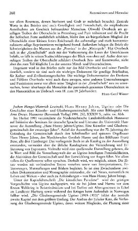 Hengst, Jochen ; Lewinski, Heinrich :: Hans Henny Jahnn, Ugrino oder die Geschichte einer Künstler- und Glaubensgemeinschaft, mit einer Bibliografie von Arne Drews : Hannover, Revonnah, 1991