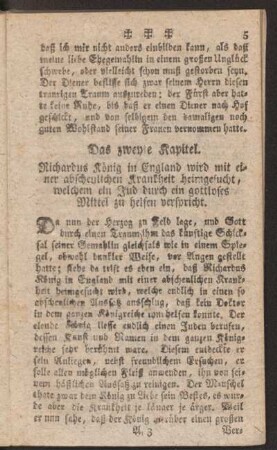 Das zweyte Kapitel