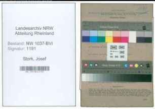 Entnazifizierung Josef Stork , geb. 19.09.1901 (Lehrer)